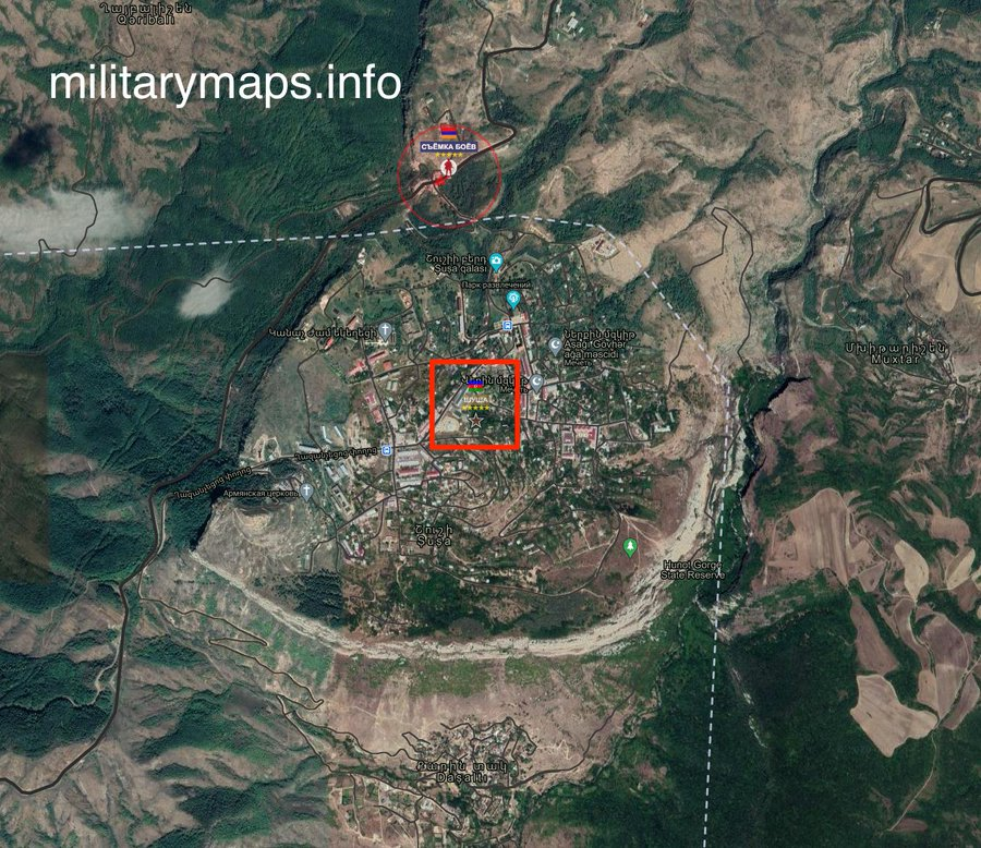 JacquesFrre2's tweet photo. ⚠️Rapports contradictoires concernant #Shushi
▶️Le dictateur azéri #Aliyev dit contrôler la ville
▶️#ArMOD affirme que des combats sont en cours
#Artsakh https://t.co/WFru8gPQfA