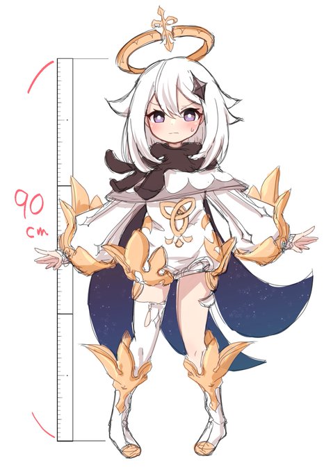 パイモンに定規当てて
「オ、オイラの大きさなんて図ってどうするんだ…!?」
って言われたい気がする。 