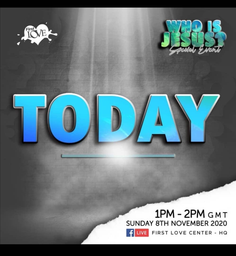 Adwoah_June's tweet photo. It’s Today 🥳🥳🥳🥳 
Don’t miss it

#whoisjesus
#globalflowswollensunday
#liveonfirstlovecenterHQ
#8thnovember https://t.co/SS5YHEgJCr