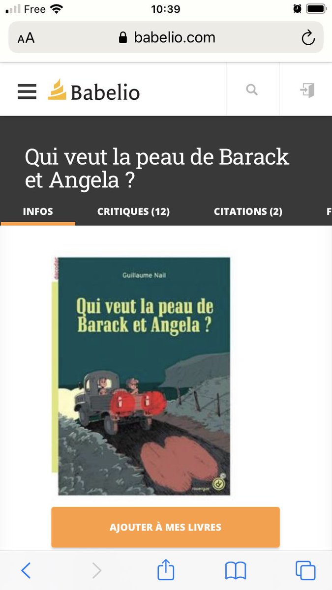 Elie___'s tweet photo. @MadameMais Je vous conseille ça. De la bonne littérature pour les 9-12 ans. https://t.co/xiEyc9MGTr