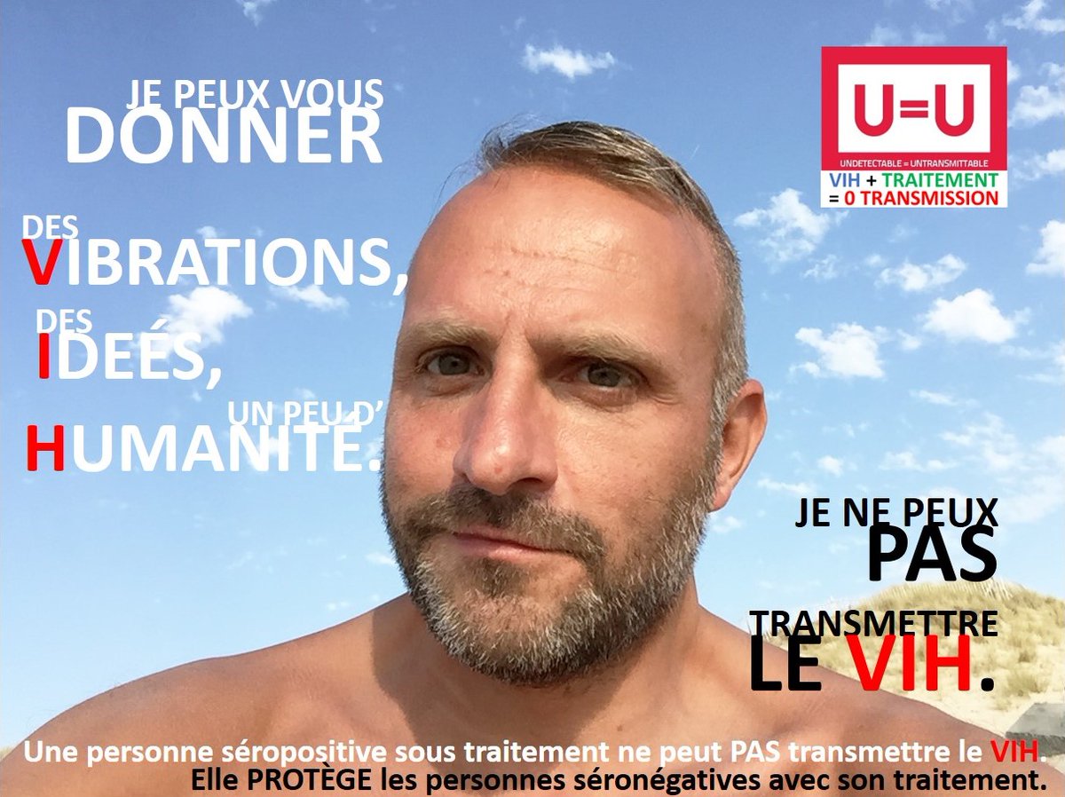 Philippe_Heme's tweet photo. @GG_RMC @soubremarieanne LES FAITS :
Une personne séropositive n'a pas "le sida", elle vit avec le #VIH.
Une personne séropositive sous traitement NE PEUT PAS transmettre le VIH.
Elle PROTEGE les personnes séronégatives avec son traitement.
Et elle peut en être FIERE.

La #sérophobie est un délit. https://t.co/u2mEMCeOjv
