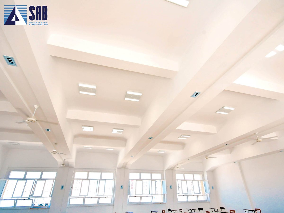 EgyptSab's tweet photo. إستكمالاً لأعمال التشطيبات بمبنى كلية هندسة جامعة الإسكندرية قامت شركة ساب للهندسة و الإنشاءات بإنهاء أعمال الكهرباء والمصاعد للمبنى , أعمال تكسير الأسقف وإعادة صبها بالإضافة الى أعمال الدهانات الداخلية  .
لمعرفة المزيد برجاء زيارة موقعنا
https://t.co/jPe9upKeWm
#شركة_ساب https://t.co/9tnUaRp8R6