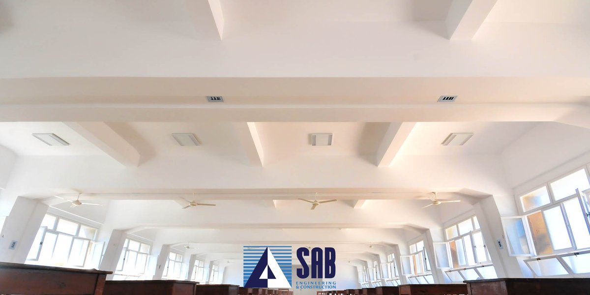 EgyptSab's tweet photo. إستكمالاً لأعمال التشطيبات بمبنى كلية هندسة جامعة الإسكندرية قامت شركة ساب للهندسة و الإنشاءات بإنهاء أعمال الكهرباء والمصاعد للمبنى , أعمال تكسير الأسقف وإعادة صبها بالإضافة الى أعمال الدهانات الداخلية  .
لمعرفة المزيد برجاء زيارة موقعنا
https://t.co/jPe9upKeWm
#شركة_ساب https://t.co/9tnUaRp8R6