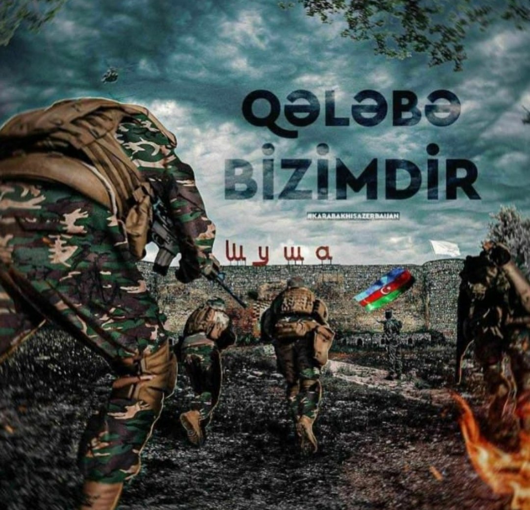 hasanovaleylaa's tweet photo. Gəlirik, Şuşa🇦🇿
Allah Ordumuzu Qorusun ✊🏻🇦🇿
Tanrı Türkə yar olsun 🇦🇿
#KarabakhisAzerbaijan
#NotaRefugee https://t.co/hDiAp1WOoy