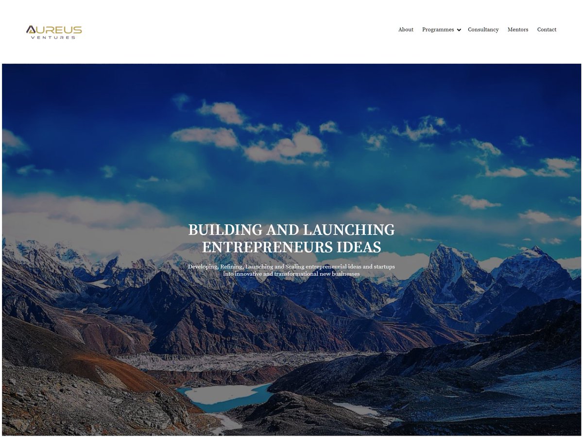 I am super delighted to announce the launching of my Aureus Ventures Tech Incubator and Accelerator <a href="/AureusVentures/">Aureus Ventures</a> following my exit from @Sportsidehq with my fantastic new team assisting entrepreneurs and start-ups to conceive, develop and build, launch and scale their start-up