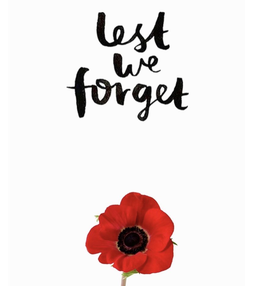 At the going down of the sun and in the morning we will remember them.