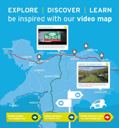 You may not be able to visit #NorthWales at the moment, but you can still enjoy some of our fantastic locations on our video map! 

📹 ow.ly/bTv950CbfFN

#GoNorthWales #Video #Map