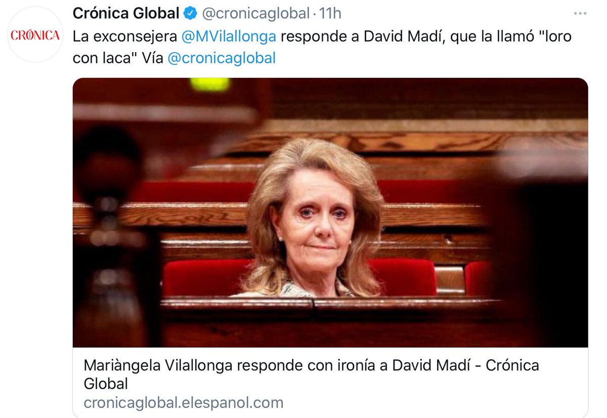MAQUIAVELA3's tweet photo. Loro con laca🤣🤣🤣🤣 #Madí dixit. El buen rollito entre golpistas @Esquerra_ERC @JuntsXCat 10%, se limita al #trinque 🤣🤣🤣🤣 https://t.co/K6cAb4ztGt