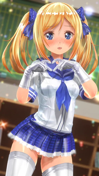 セーラー金髪ガール#COM3D2 