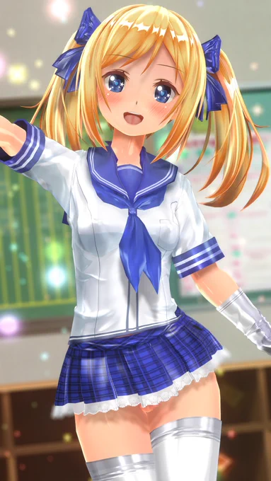 セーラー金髪ガール#COM3D2 