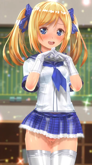 セーラー金髪ガール#COM3D2 