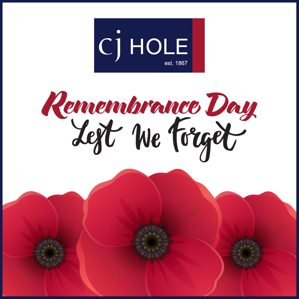 #RemembranceDay #LestWeForget #RememberenceSunday #CJHole