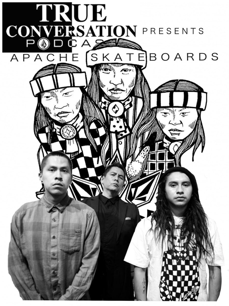 apachesk8boards's tweet photo. SO this week @Volcom #VolcomStudio is interviewing us on their podcast #TrueConversation . You DON’T WANT TO MISS THIS 1✊🏾
#ApacheSkateboards talks politics, skate, race, art, fun all at once 🤣🤣 https://t.co/JXfKsaBepI