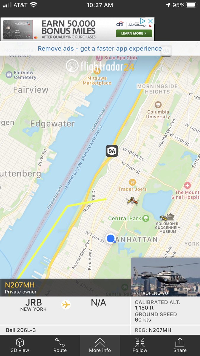 ZubizuBags's tweet photo. 5 .@FlyNYON helis attacking #UWS this AM,hovering @ 10kts and @ 1000ft high. #NewYorkers leave .@nyc311 complaints to prohibit these criminals from flying illegally over our homes! Your voice matters + leave google reviews for @FlyNYON to inform others @FAANews .@StoptheChopNYNJ https://t.co/RBeUCRjMiQ