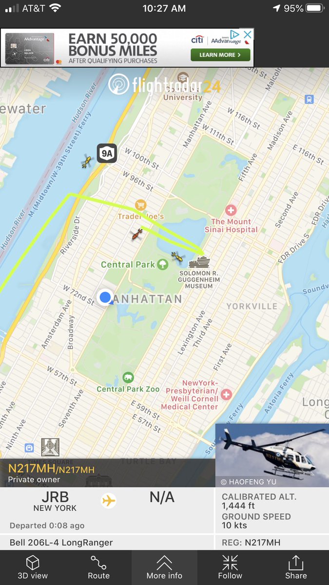 ZubizuBags's tweet photo. 5 .@FlyNYON helis attacking #UWS this AM,hovering @ 10kts and @ 1000ft high. #NewYorkers leave .@nyc311 complaints to prohibit these criminals from flying illegally over our homes! Your voice matters + leave google reviews for @FlyNYON to inform others @FAANews .@StoptheChopNYNJ https://t.co/RBeUCRjMiQ