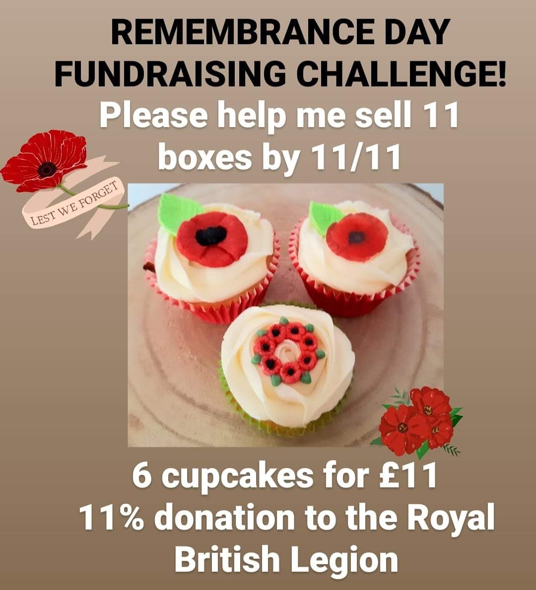 cherriebakes's tweet photo. Who wants to add to Wednesday's bake. All for a good cause. I'd appreciate the support 🧡🧁 https://t.co/OJXqZkDtwO