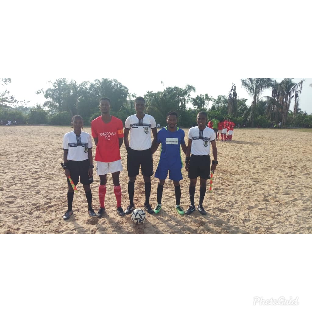 LagosPeninsula's tweet photo. High scoring @Sparrow_FC go away to high Flyers. It's is the Super Sunday clash here at Sangotedo. We expect lot of goals and good football here.

HIGH FLYERS 0-0 SPARROWS FC
#LPL2020 https://t.co/1cKVVLxilL