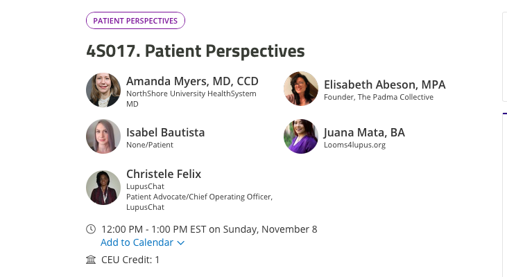 CreakyJoints's tweet photo. #PatientPosters at @ACRheum meetings are always a must-see and never more so than during #ACR20. We are eager to see these important #PatientAdvocates and hear their stories later today. @Xtel007 @MataJuanamata https://t.co/X3SiG5ewbE