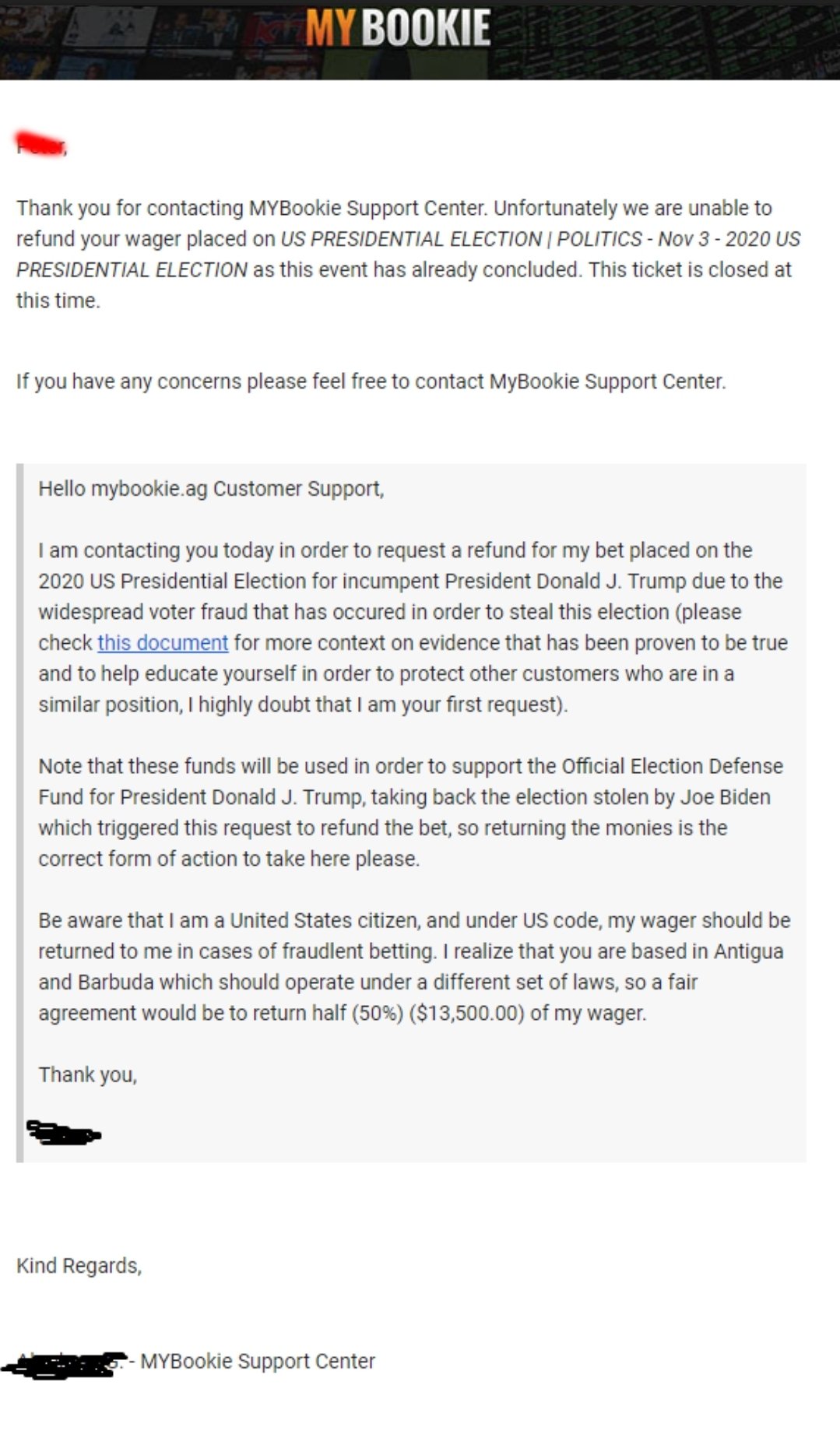 Mybookie Customer Support