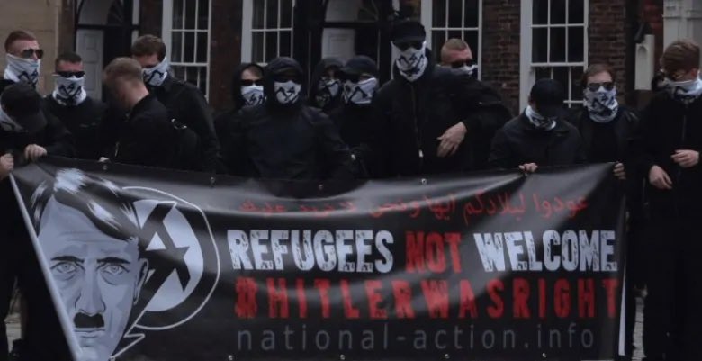 anonymousles101's tweet photo. #nationalaction #sundayvibes #WhiteSupremacy these are the ones that WE must be aware of #UK don’t be fooled. They are still out there and they are still organizing secretly. https://t.co/2erG5q09LU