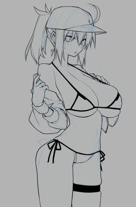 しんちょく。かるく塗る 