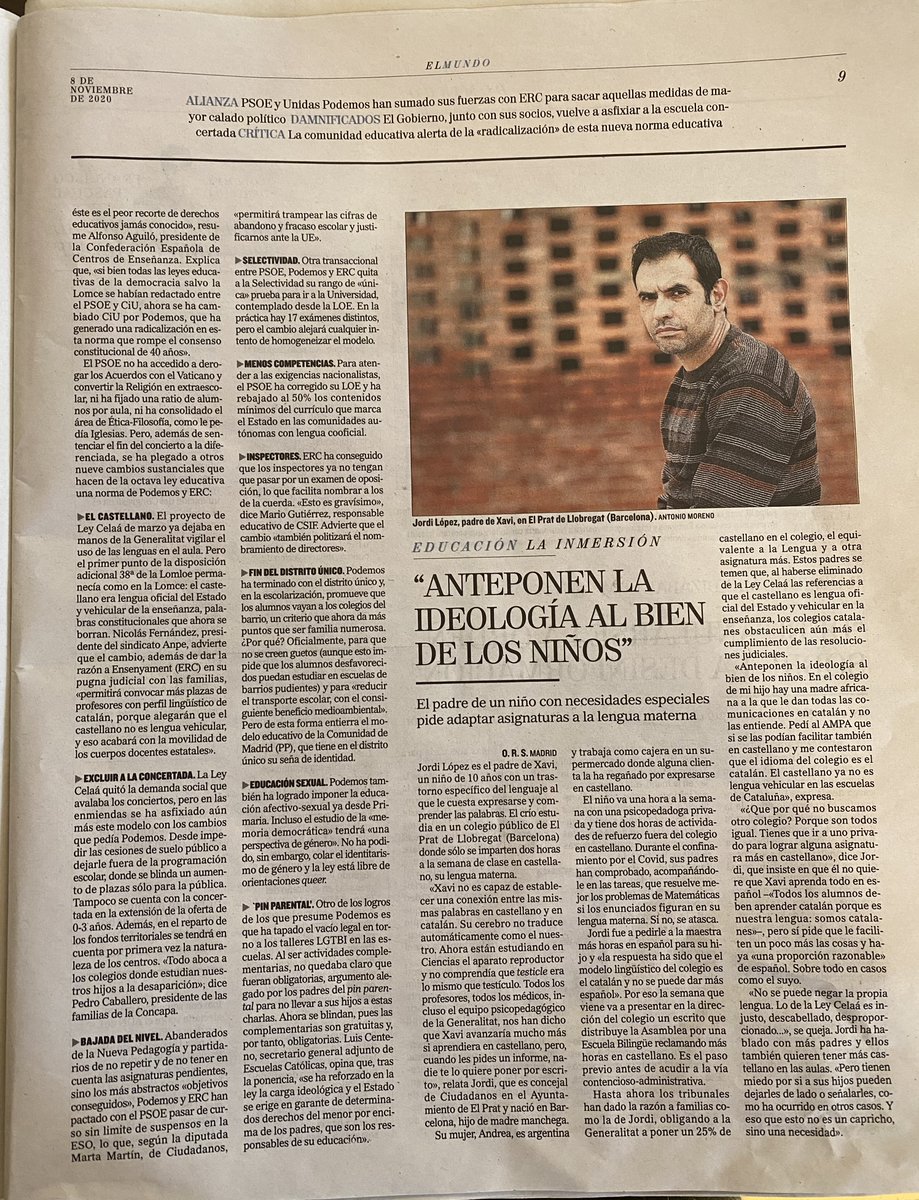 aaguilo's tweet photo. No entiendo que @educaciongob acepte enmiendas contra la educación diferenciada que saben de sobra que son inconstitucionales. Aún hay tiempo para no hacer esto con el Estado de Derecho.
https://t.co/GQesBUSaoG
@MasPlurales #MasPlurales https://t.co/ExGub9JE5P