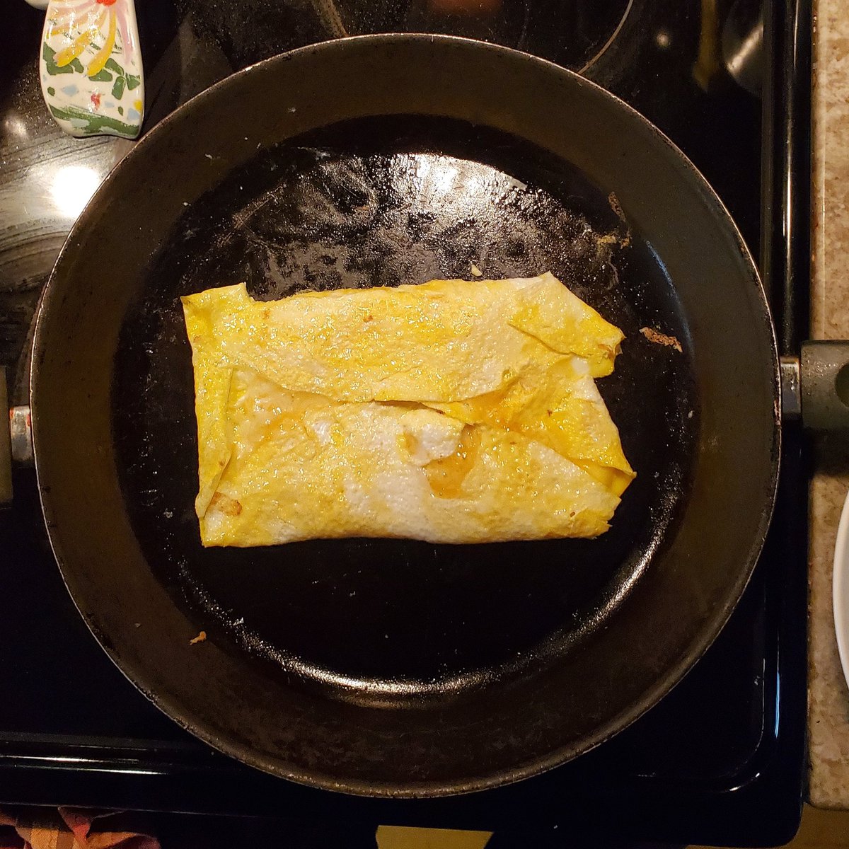 OK, that's all. It's a day for celebration (I'll go back to railing at moderate Democrats tomorrow, when I have a Hartford City Council meeting to attend). Here are omelets I made this morning in the shape of swing states.