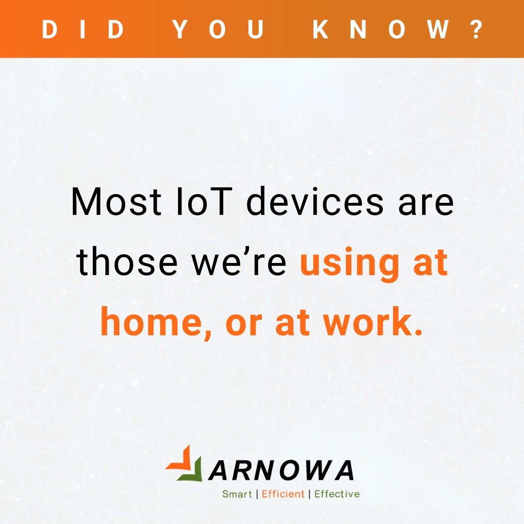 Arnowa40's tweet photo. 🏠 Smart home devices are and will continue to be a major component of IoT. The number of smart home devices purchased is expected to exceed 1.94 billion by 2023, with device sales exceeding $78 billion by that time as well.

#Arnowa #SmartHomeDevice #SmartHomes #IoT https://t.co/oTkjAruYFR