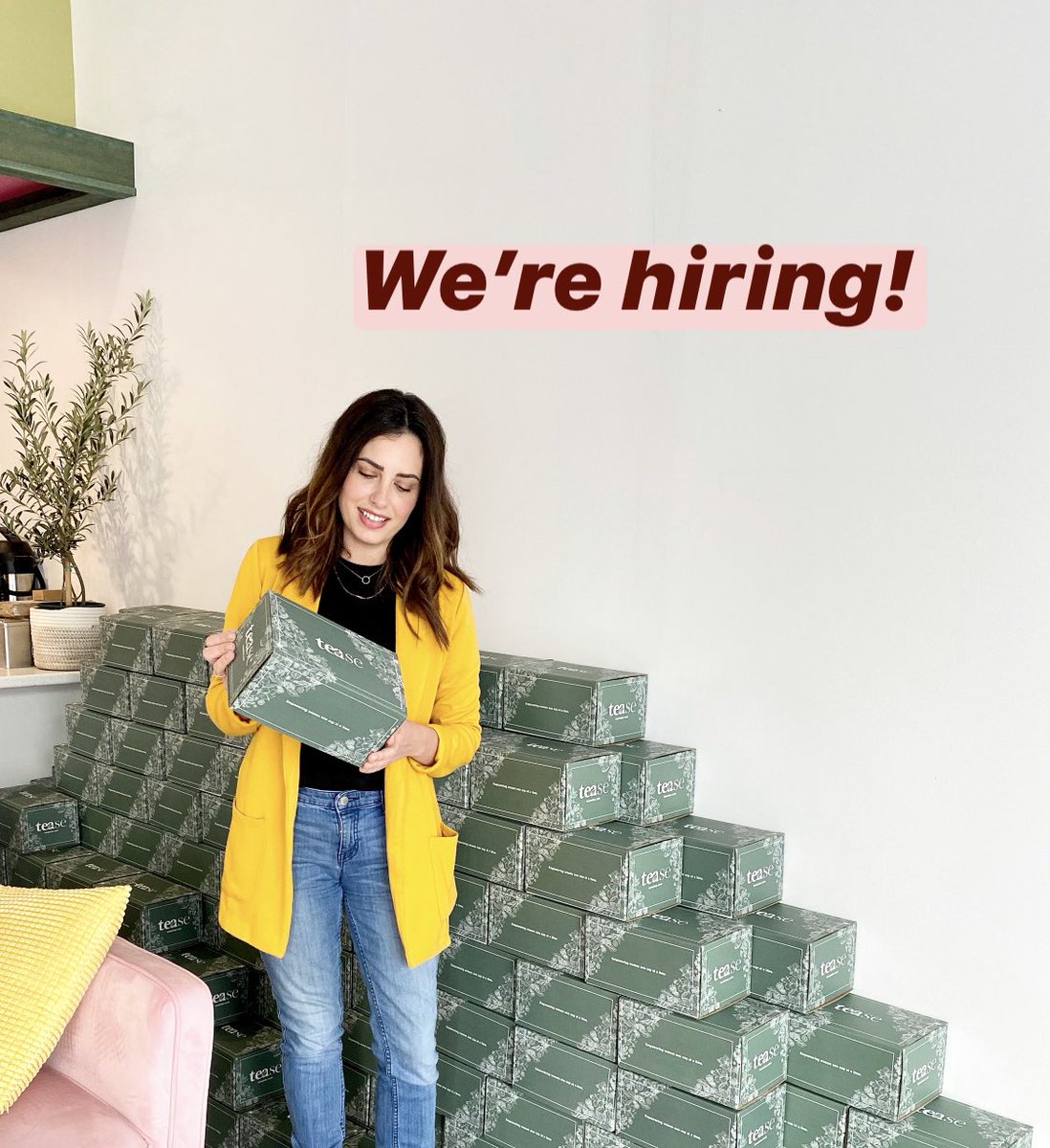 Our team is growing! teasetea.com/pages/careers