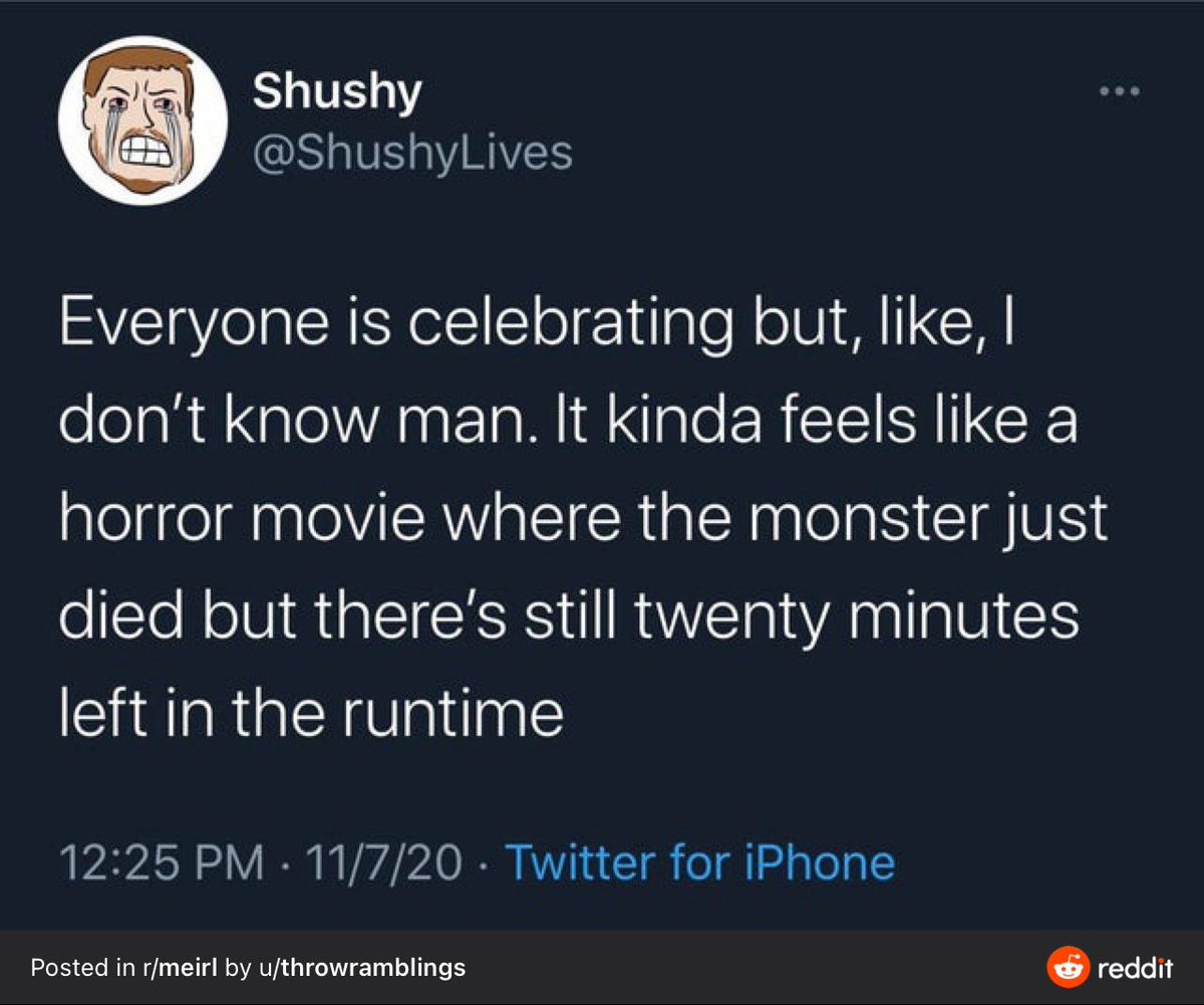 Me waiting until Jan 20 😰😥😬