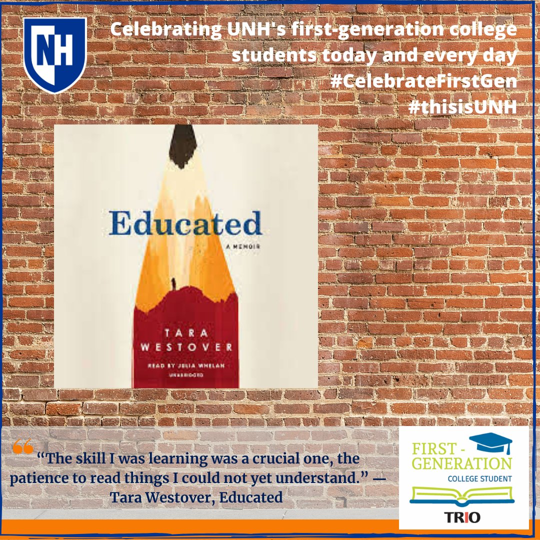 CFARUNH's tweet photo. #CelebrateFirstGen #thisisUNH #TRIOworks https://t.co/7VkuKHe7PB
