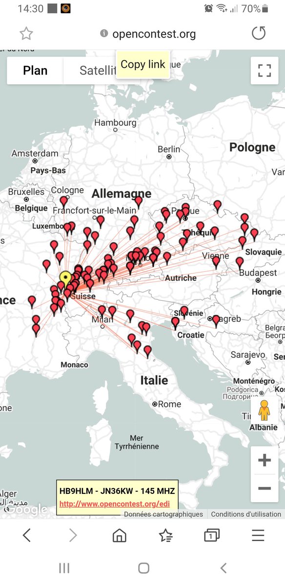 Hb9Hlm's tweet photo. Bonjour à  tous.

Voici une analyse de contest cw, activité soutenue à l'est.

Juste une erreur dans le top 10 9A1P est en jn65vg qui est correct dans le log, il doit y avoir un bug sur le programme qui analyse le log.

73 qro à bientôt André hb9hlm https://t.co/PI4VUbfaWg