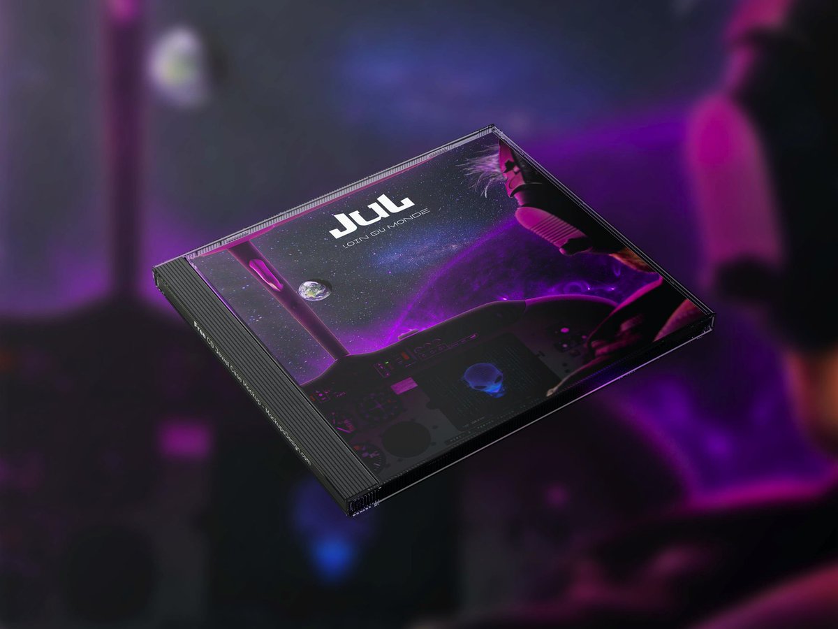 saprististiv's tweet photo. @Kulturlesite_ Voici ma proposition de cover pour mon gaté @jul ! 🛸 🛸 
On va tenter de faire péter ça 🔥🔥
RT / Like !🔥
( insta : svveng_ ) https://t.co/znRwxM2y53