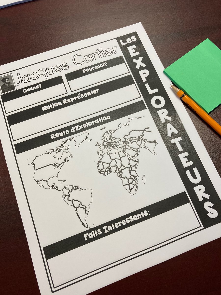 MmeBrielle's tweet photo. La 5e année was learning about European explorers who claimed the land of our First Nations. What better way to show an example then to walk into class and claim their class as my own. They still continue to use the example in discussion. Check mate✔️😍 https://t.co/sfylPE0IjM