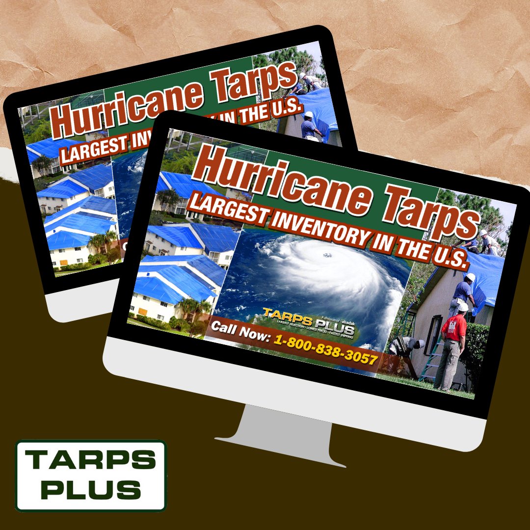 tarpsplus's tweet photo. TarpsPlus is the largest tarp inventory in the U.S. We provide a wide range of tarps with the highest quality. Save your house from the damage of the storm and Hurricane.
#tarps #tarpsplus #tarpauline #recent #products #new #roofing #rooftop #roof #polytarp #outdoor https://t.co/JD5cqw0mkG