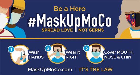 MoCoCouncilMD's tweet image. Help make a difference in your community. Wear a mask for your loved ones &amp;amp; friends &amp;amp; our first responders &amp;amp; health care providers. Spread ❤️ not #COVID19. #MaskUpMontgomery 😷