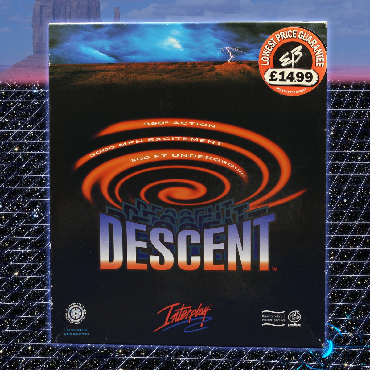 NSCSF's tweet photo. This is a super classic! If you never play #descent just try it now! its a mix... part FPS part spaceship simulator and it works just fine!
https://t.co/SG61Z1tnxA

#pc #pcgame #pcgaming #msdos #retro #retrogame #retropc #videogame #videogamescollection #nerd #geek  #interplay https://t.co/eXMHxZnZDA