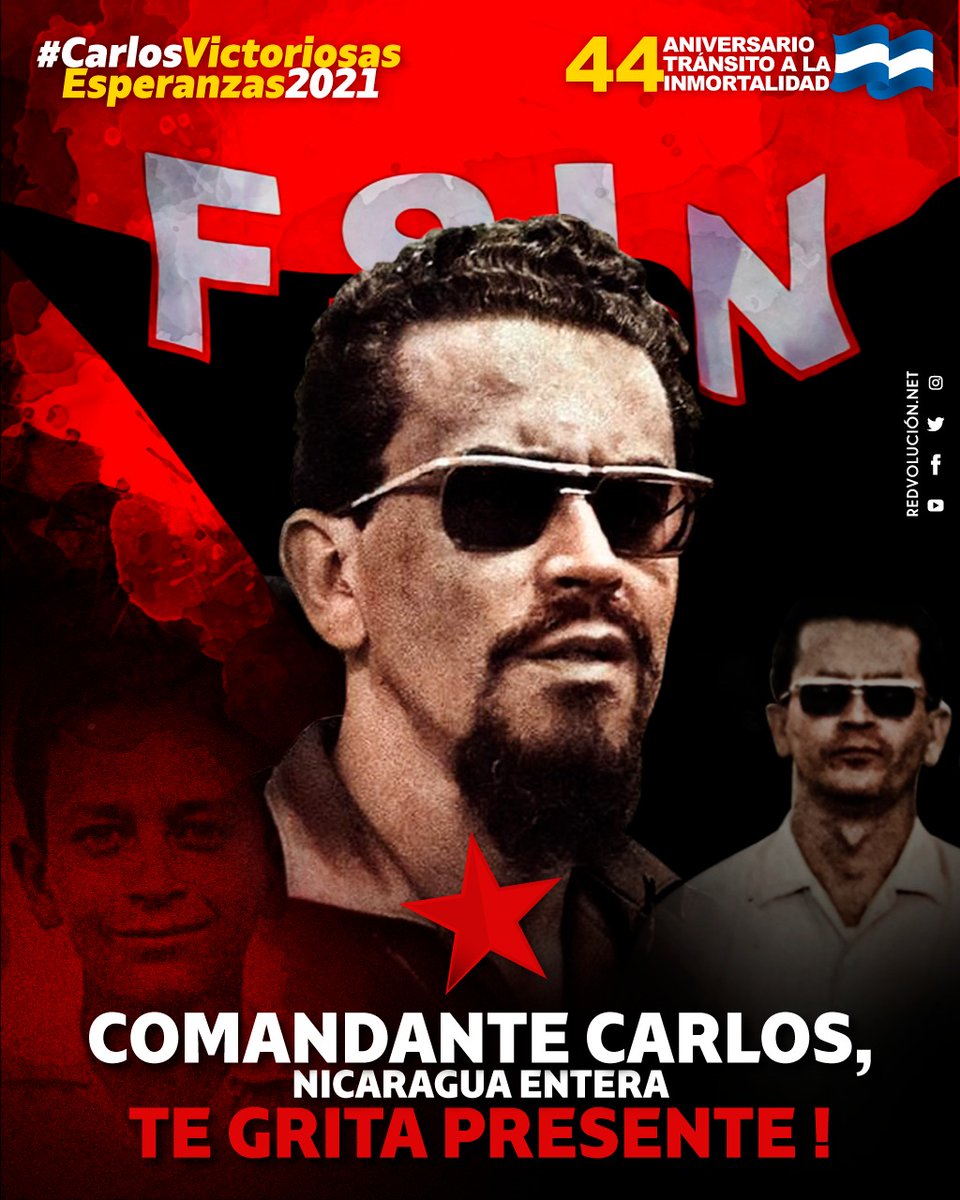 AbstractoBorial's tweet photo. #CarlosVictoriosasEsperanzas2021 
🇳🇮#Nicaragua🇳🇮
#ManaguaSandinista 
44 años del paso a la inmortalidad, su ejemplo, enseñanzas y legado nos dan la fortaleza para seguir trabajando y fortaleciendo nuestra Revolucion Popular Sandinista https://t.co/YwH1ZVDbCh