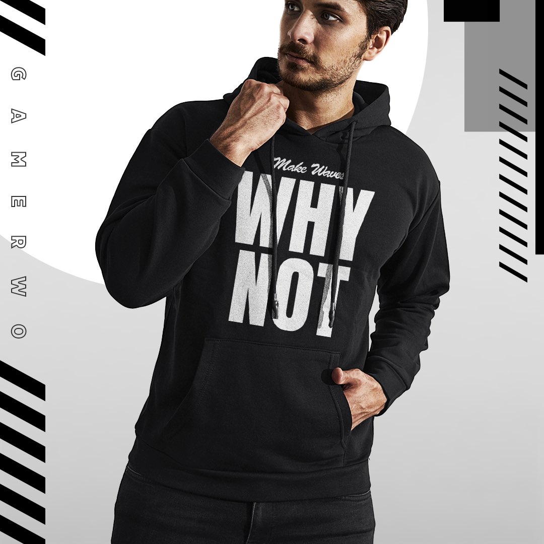 Why Not! 😍

#gamerwo #gamer #hoodie #lifestyle #whynot