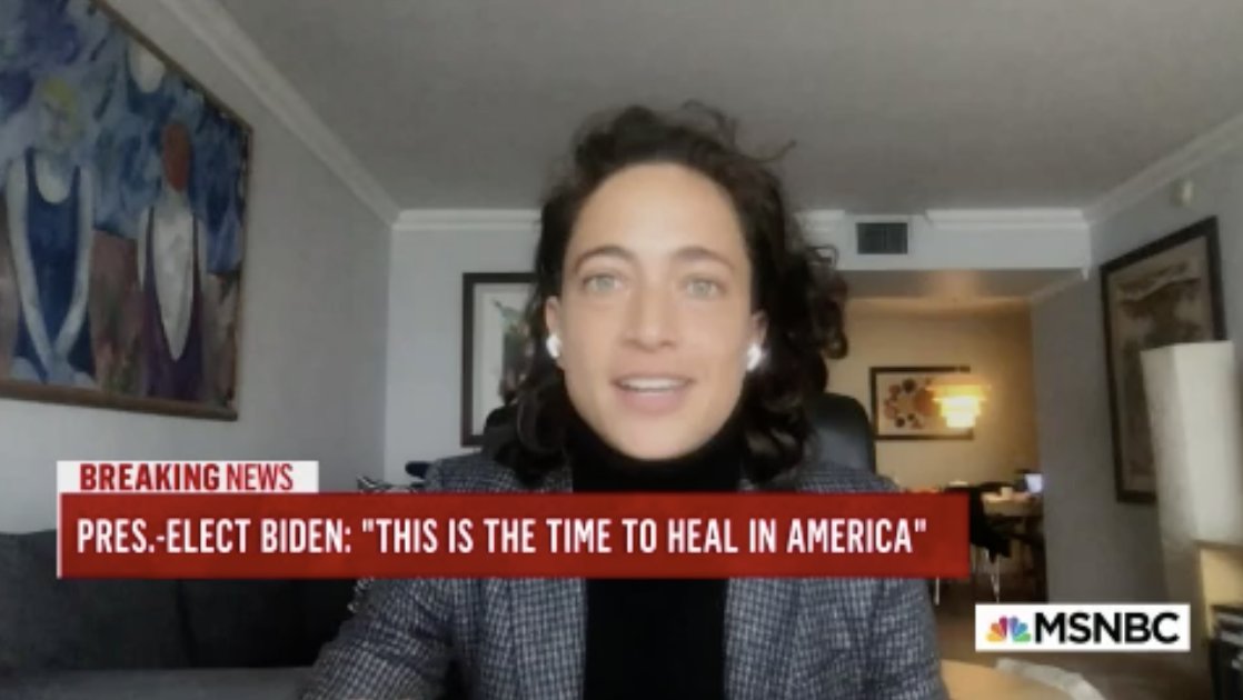 msnowevents's tweet photo. .@paoramos: The beauty &amp; power of yesterday is that when #KamalaHarris takes office she is bringing a story, an identity, that has the power to change power as we know it. When we can finally center people of color &amp; immigrants at the center of power that can be incredible #AMJoy https://t.co/BnYYCED7P3