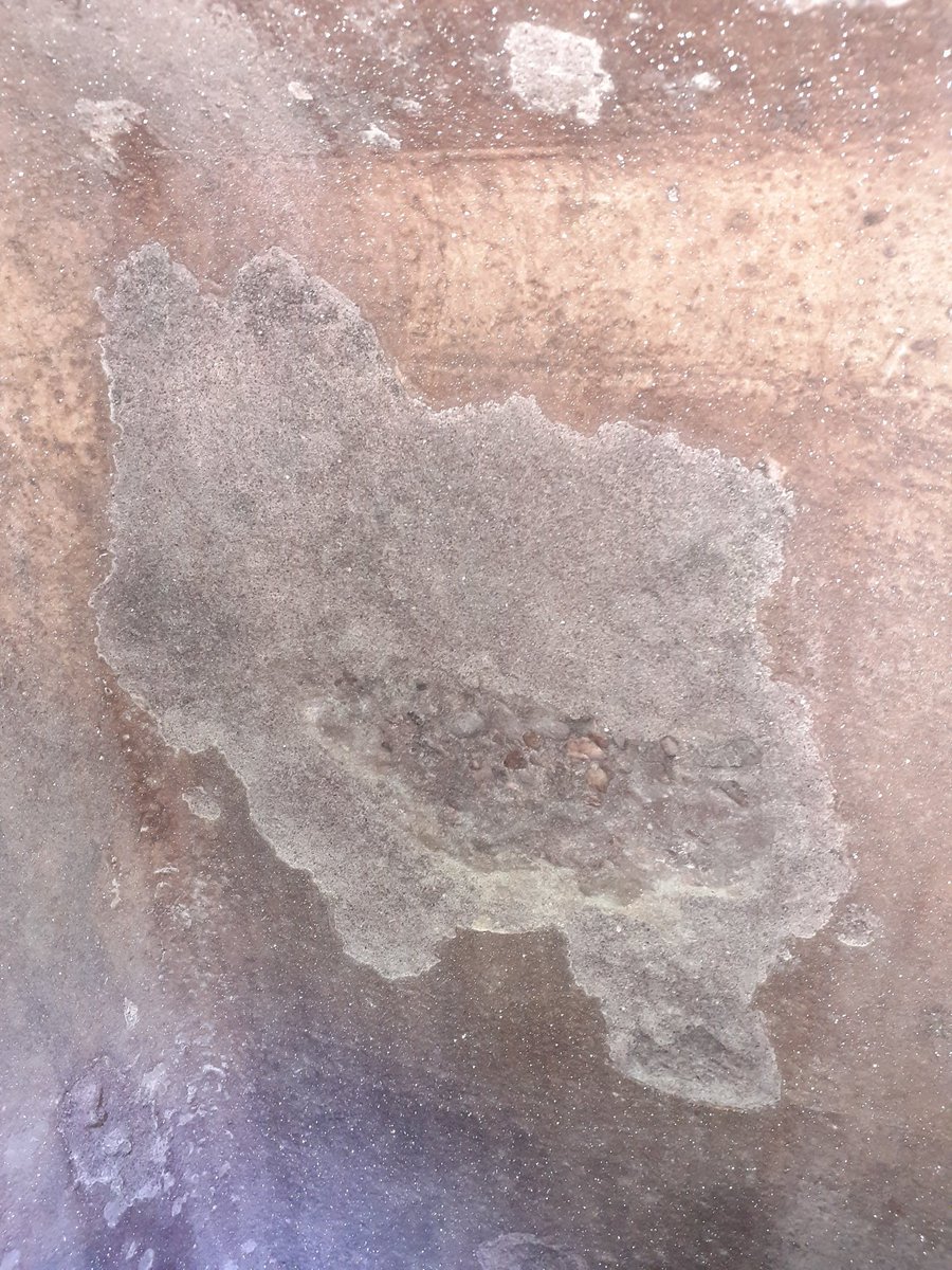 NicholasJSmith's tweet photo. I wonder if any knows of the best way to repair the flaked interior of a concrete wine tank?

Maybe @bottleofgrapes has some expert knowledge as recommended by @Tony_Milanowski https://t.co/9gmMStnZRy