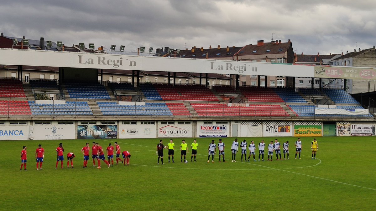 Ourense_CF's tweet photo. Pitido inicial, comienza el partido
🕔 16:30
⚽️ J4 #Tercera #Galicia
🏟️ O Couto
@Ourense_CF 🆚 @CDChoco
#⃣ #OurenseChoco
#XuntosMáisFortes 👌⚪⚫🔵
#SentimentoOUCF https://t.co/O73Za3LCuW