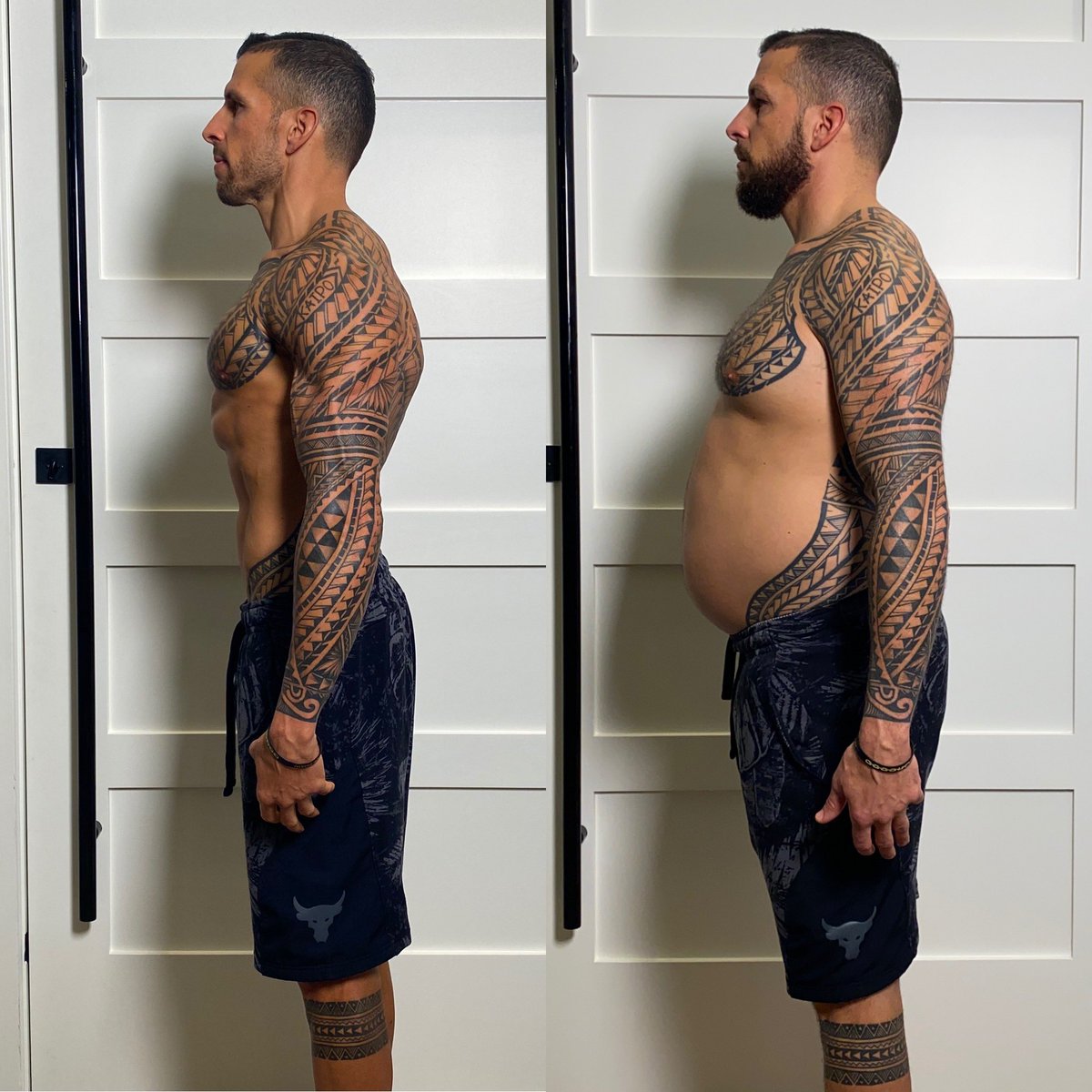 fit2fat2fit's tweet photo. Week 11 Results on my #Fit2Fat2Forty Journey!

Week 1 Stats: 
- Weight = 181.6 lbs
- Waist = 33.5”
- Hips = 38”
- Body Fat % = 8.4%

Week 11 Stats:
- Weight = 225 lbs
- Waist = 43”
- Hips = 45”
- Body Fat % = 22%

Stay in the know and sign up at https://t.co/Ymp1UaBEz1 https://t.co/QkgayBeGrf