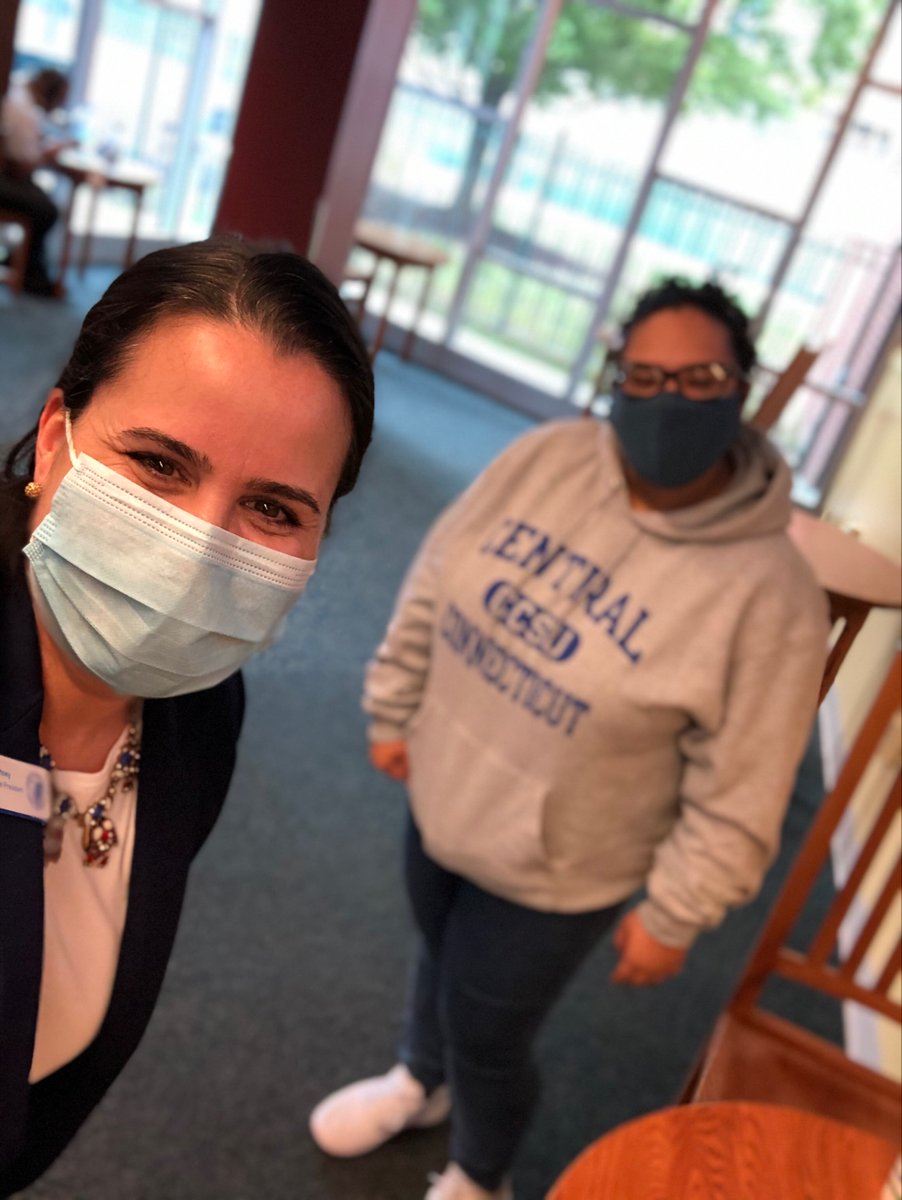 CCSU's tweet photo. The First Year Connected program at CCSU matches first-year, first-generation students with campus "coaches" who help guide them through their first year. We celebrate this year's FYC cohort and thank our coaches. Get to know some of them photos below! #ccsuproud 2/2 https://t.co/Nbwcae7boL