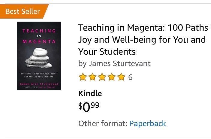 hackmylearning's tweet photo. Everyone @10publications is excited about Teaching in Magenta by @jamessturtevant, author of #HackingEngagement. This book is different from anything you've seen in #education.
https://t.co/usX4GH9nyS https://t.co/KFhlzDACIZ