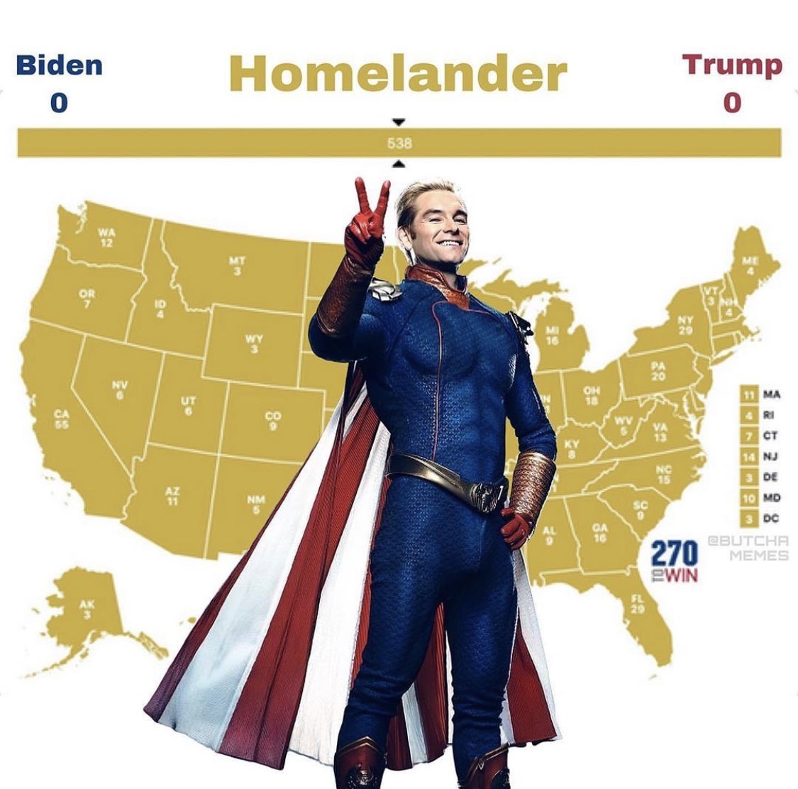 Real_Homelander's tweet photo. Thank you American People, I won’t disappoint you. Free milk for everyone. https://t.co/XPRoCtYbAi