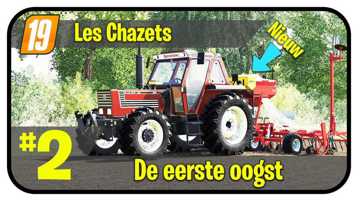 Yes! Nieuwe video staat nu online
Les Chazets #2 De eerste oogst
En we testen een demo zaaier. In het mooie franse land.
youtube.com/c/nicelydutch
#fs19 #farming #ls19
#farmingsimulator #farmingsimulator19
#eersteoogst #zaaier