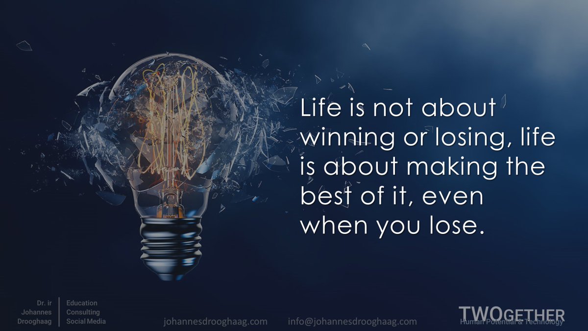 DrJDrooghaag's tweet photo. 🔵 Life is not about winning or losing, life is about making the best of it, even when you lose.

#TWOgether #defstar5
@Dahl_Consult @robmay70 @archonsec @digitalcloudgal @Victoryabro @BillMew @Fabriziobustama @debraruh @supplychnqueen @MiaD @ravikikan @AdamRogers2030 @AkwyZ https://t.co/lymnv75kvK