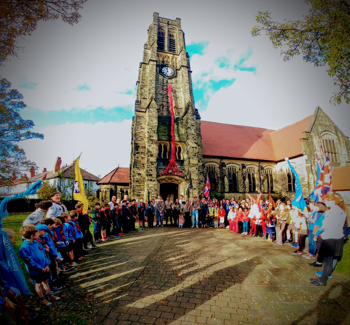 Although we cannot be together this year; together, #WeWillRememberThem . @UKScouting <a href="/RedKiteESU/">Red Kite Explorers</a> <a href="/standrewsurc/">St Andrew's Roundhay</a> <a href="/standrewsurcyth/">St Andrews URC Youth</a>