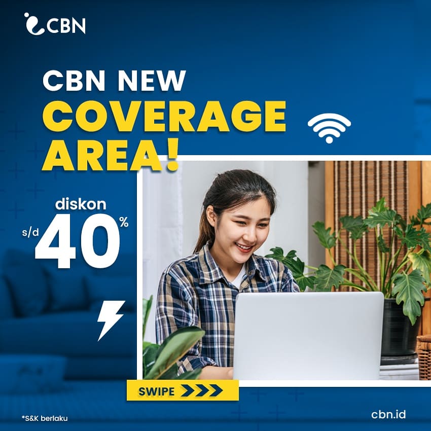 di_cbn's tweet photo. Alamat rumahmu sudah tercover CBN Fiber? Yuk langsung daftar dengan menghubungi hotline 1500780 atau ketik https://t.co/etR26PCX4z lalu klik CHECK COVERAGE di bagian kanan atas ya π
.
#CBNFiber #CBNNewCoverageArea #NoLagNovember #InternetRumah #FiberOpticIndonesia https://t.co/DxNwsyMBxH